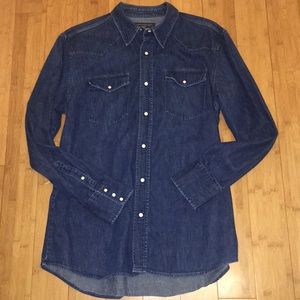 Banana Republic Dark Denim Shirt
